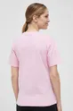 Bombažna kratka majica adidas Originals roza