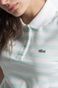 zielony Lacoste polo bawełniane