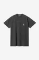 czarny Carhartt WIP t-shirt bawełniany Damski