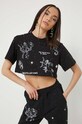 Sixth June t-shirt bawełniany czarny 33722