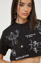 Sixth June t-shirt bawełniany 33722 czarny