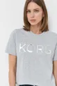 γκρί Βαμβακερό μπλουζάκι MICHAEL Michael Kors