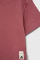 Detské bavlnené tričko adidas  100 % Bavlna