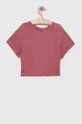 adidas t-shirt dziecięcy różowy