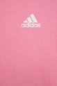 рожевий Дитяча бавовняна футболка adidas LK CB CO TEE