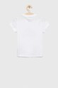 Dětské bavlněné tričko adidas G BL IC6121 bílá SS23