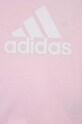 Dziewczynka adidas t-shirt bawełniany dziecięcy G BL IC6123 różowy