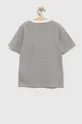 Otroška bombažna kratka majica adidas G 3S BF siva