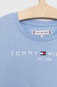 Момиче Детска памучна тениска Tommy Hilfiger KG0KG05242.PPYX син