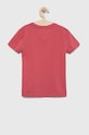 Παιδικό μπλουζάκι Tommy Hilfiger KG0KG07081.PPYX ροζ SS23