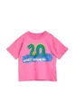 roza Otroška kratka majica Mini Rodini Dekliški