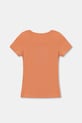 Otroška kratka majica Guess J2YI51.K6YW1.PPYX oranžna SS23