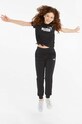 Puma t-shirt dziecięcy ESS+ Logo Knotted Tee G 84695601.PPYX czarny