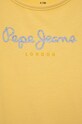 Dziewczynka Pepe Jeans t-shirt dziecięcy PG502924 żółty