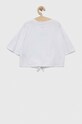 Pepe Jeans tricou de bumbac pentru copii Garland PG502934 alb SS23