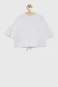 Otroška bombažna kratka majica Pepe Jeans Garland bela