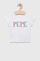 Pepe Jeans t-shirt dziecięcy PJL GJ Non-denim z elastanem biały PG502947