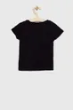 Otroška bombažna kratka majica Pepe Jeans črna