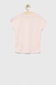 Pepe Jeans t-shirt bawełniany dziecięcy Nuria PG502460.PPYX różowy SS23