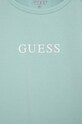 Dziewczynka Guess t-shirt dziecięcy J3RI34.KABR0.PPYX turkusowy