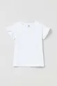 biały OVS t-shirt bawełniany dziecięcy Dziewczęcy
