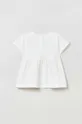 Kratka majica za dojenčka OVS bela