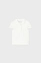Mayoral t-shirt niemowlęcy z elastanem biały 1191.4G.BABY