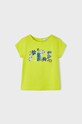 Mayoral t-shirt dziecięcy aplikacja zielony 3065.6G.MINI