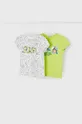 зелёный Детская хлопковая футболка Mayoral 2 шт Для девочек