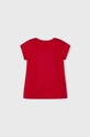 Fete Mayoral tricou de bumbac pentru copii 3070.6P.MINI rosu