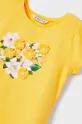 κίτρινο Παιδικό μπλουζάκι Mayoral