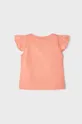 Дитяча бавовняна футболка Mayoral помаранчевий