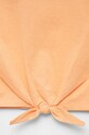 Deklice Otroška bombažna kratka majica United Colors of Benetton 3096C10BU.G.SEASONAL oranžna