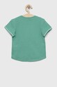 Παιδικό βαμβακερό μπλουζάκι United Colors of Benetton 3096G107V.P.SEASONAL πράσινο SS23