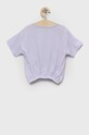 Dětské tričko United Colors of Benetton 37YKC10AU.G.SEASONAL fialová SS23