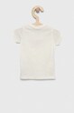 United Colors of Benetton t-shirt bawełniany niemowlęcy 3I1XA102N.W.SEASONAL beżowy SS23