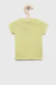 United Colors of Benetton t-shirt bawełniany niemowlęcy zielony