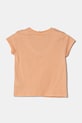Дитяча бавовняна футболка United Colors of Benetton 3I1XG106Y.P.SEASONAL помаранчевий SS25