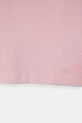 Dziewczynka United Colors of Benetton t-shirt bawełniany dziecięcy 3I1XG106Y.P.SEASONAL różowy
