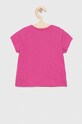 United Colors of Benetton gyerek pamut póló 3I1XG107D.P.SEASONAL lila SS23