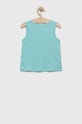 Παιδικό βαμβακερό Top United Colors of Benetton 3I1XGH00K.P.SEASONAL τιρκουάζ SS23