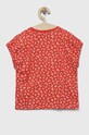 United Colors of Benetton tricou de bumbac pentru copii 3MBKG1099.P.SEASONAL rosu SS23