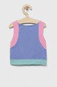 United Colors of Benetton top dziecięcy 3P4ZCH00O.G.SEASONAL fioletowy SS23