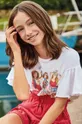 κόκκινο Παιδικό μπλουζάκι Mayoral Για κορίτσια