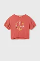 ροζ Παιδικό βαμβακερό μπλουζάκι Mayoral