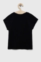 Sisley t-shirt in cotone per bambini nero