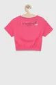 Sisley t-shirt in cotone per bambini rosa