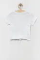 Sisley t-shirt in cotone per bambini bianco