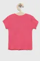 Otroška kratka majica Sisley vijolična