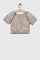 Παιδική βαμβακερή μπλούζα Sisley 5HEPYQ00F.G.SEASONAL μπεζ SS23